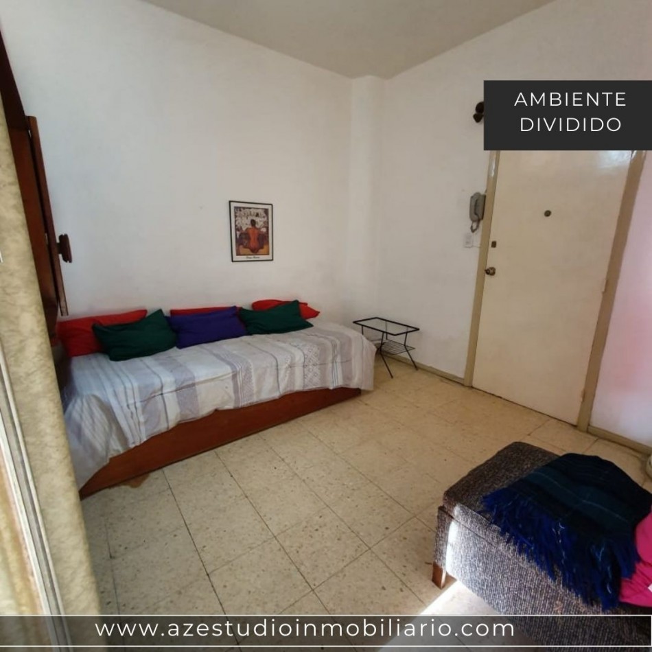 DEPARTAMENTO 1 AMBIENTE DIVIDIDO CON BALCON