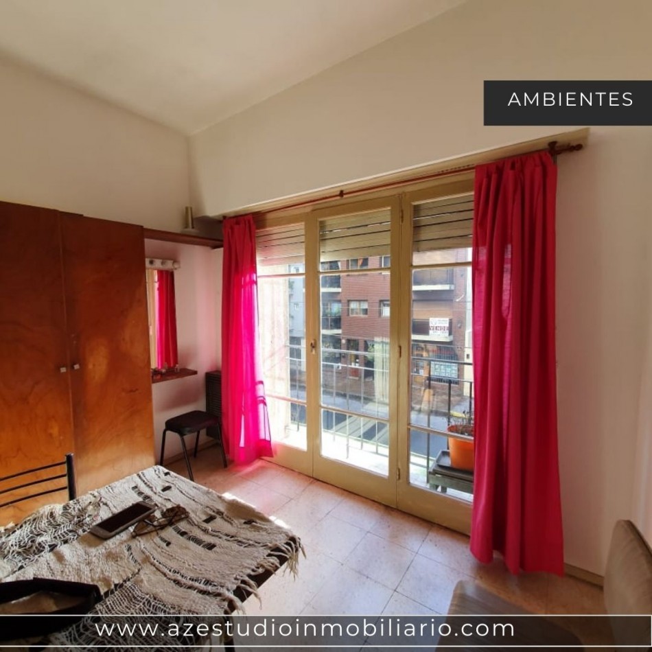 DEPARTAMENTO 1 AMBIENTE DIVIDIDO CON BALCON