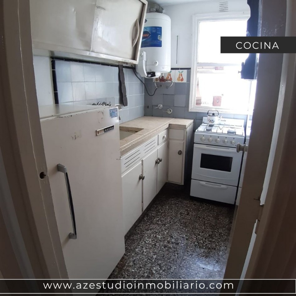 DEPARTAMENTO 1 AMBIENTE DIVIDIDO CON BALCON