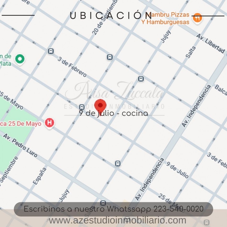 ALQUILER 24 MESES - 9 DE JULIO Y JUJUY 