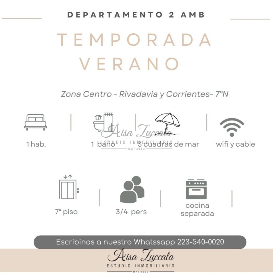 TEMPORADA 2025 - ZONA CENTRO - RIVADAVIA Y CORRIENTES 